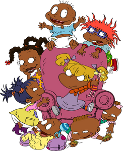 African American Rugrats Family - Toddler