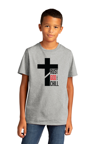 Trust God and Chill Youth T-shirt